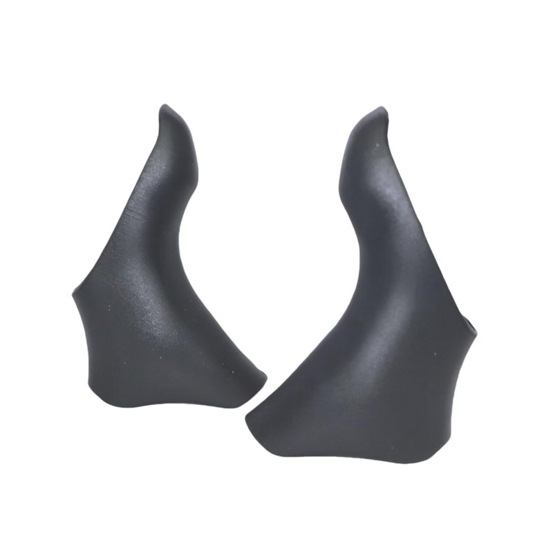 JMFahrrad Bicycle Brake Lever Hoods Cover Compatible with Shi Mano ST-5600, ST-5601, ST-6600 Models Shift Protector Hoods,Silicone Rubber,Black,1 Pair