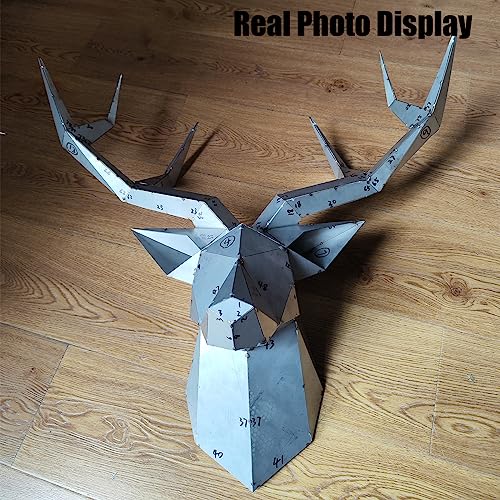 Deer Head Welding kit For Beginners Practice, 201 stainless steel Welding Coupons, Welding Training Metal Suitable For TIG, MIG, Gas, Arc, Stick, DIY Welding Practice Kit£¨15 pcs£©