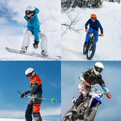 3 Pack Ski Goggles - UV Protection & Dustproof for Off-Road Racing