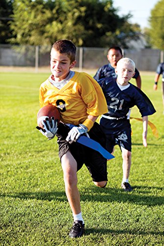 Flag Football Set with 10 Belts, Flags, Cones & Rules - 0 / Flag Football Set
