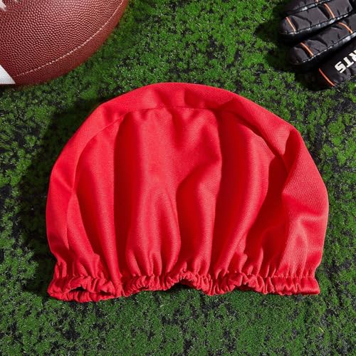 Ramede Red Scrimmage Helmet Covers 6 Pack for Football & Hockey