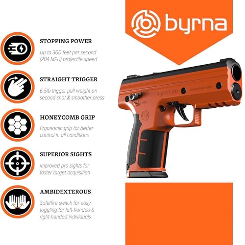 Byrna SD Kinetic Launcher Bundle - Non-Lethal Self Defense - Black