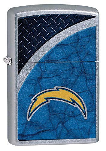 NFL San Diego Chargers Windproof Pocket Lighter - Chrome