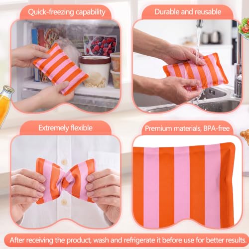 2 Pcs Ice Packs for Lunch Box Bag