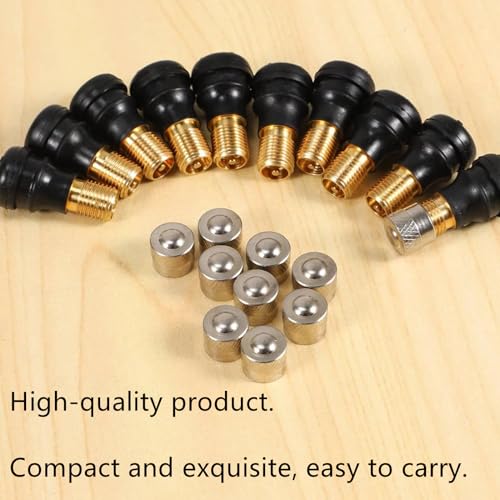 Electric Scooter Vacuum Valve - 10 Pcs for Tubeless Tires