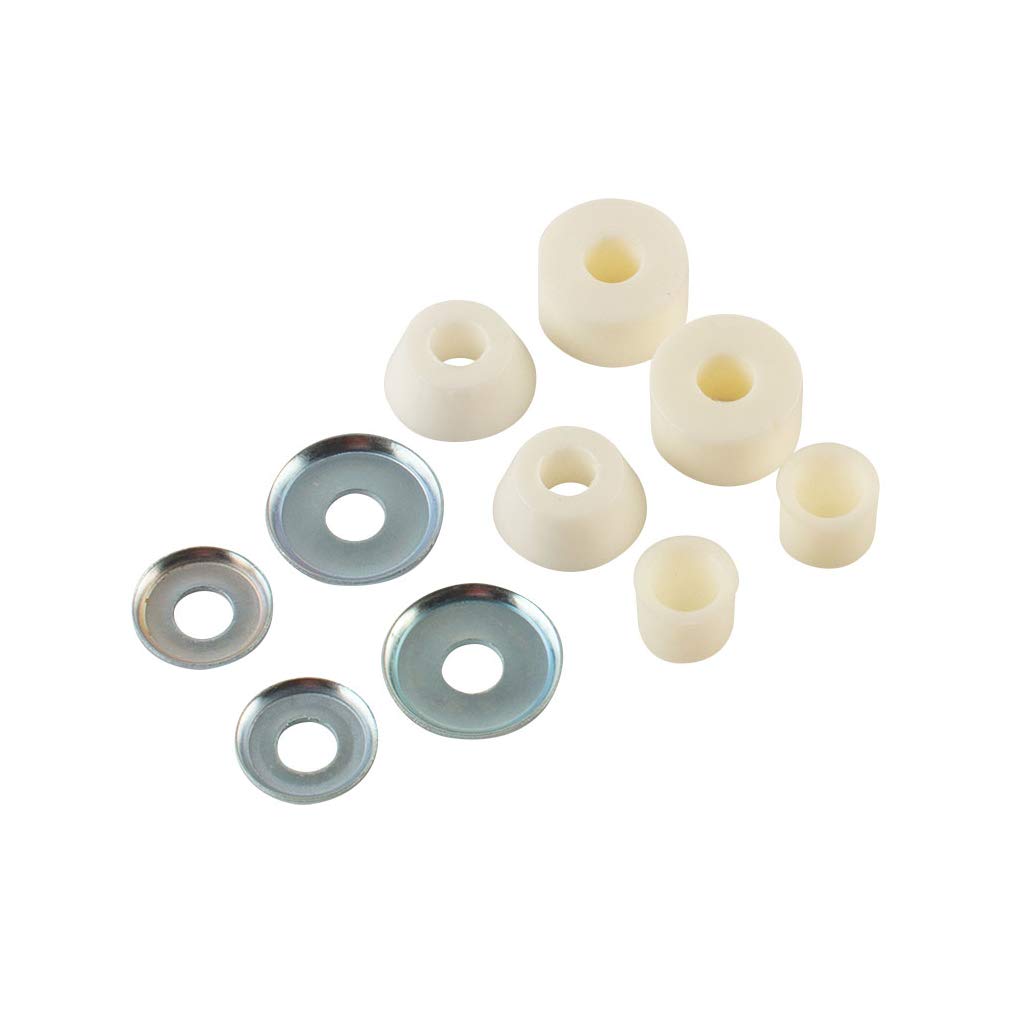 Krux Skateboard Bushings Worlds Best Cushions 92A White for 2 Trucks