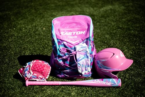 Easton MOXIE Backpack Equipment Bag – T-Ball/Rec/Travel, Pink