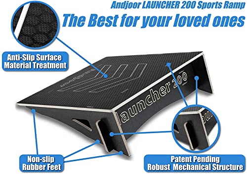 Kids Jumping Ramp for Skateboard, Bike, Scooter, BMX - Black