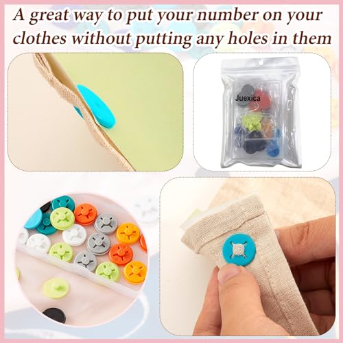 Race Bib Clips - Durable Running Number Holders for Athletes