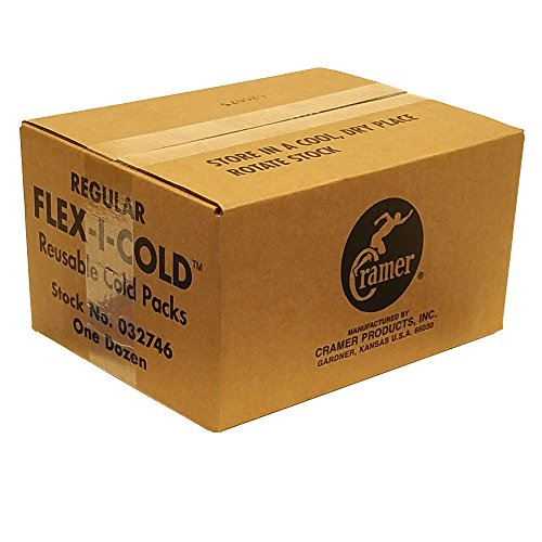 Cramer Reusable Cold Packs 6x8 Inch, 12 Pack - Thermal & Injury Relief