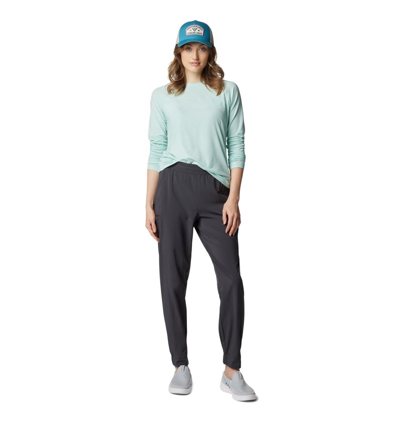 Columbia Women's PFG Uncharted Pull On Pant, Shark, X-Large