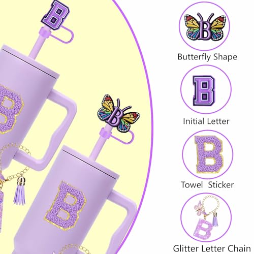 Cup Accessories Set for Stanley 30/40oz Tumbler - Purple