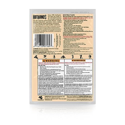 Hand Warmers Value Pack - 10 Disposable Super Warmers