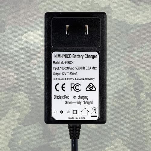 Smart Charger for 8.4V-9.6V NiMH Battery Packs - Airsoft