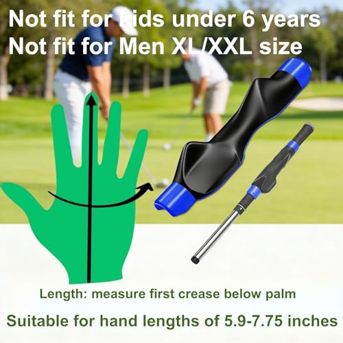 Golf Grip Trainer for Right-Handed Golfers - Swing Correction Training Aid