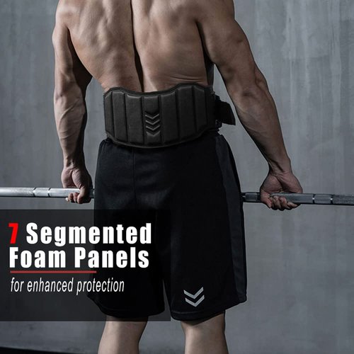 Weight Lifting Belt for Men & Women, Gym Belt for Workout, Weightlifting, Powerlifting, Squat and Deadlift, Comfortable Lumbar & Back Support (M (32-37inches）)