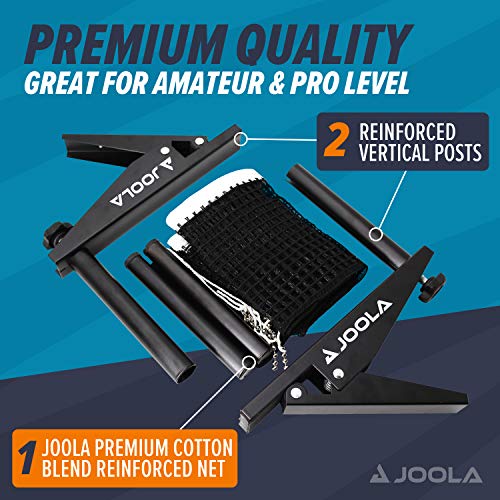 Table Tennis Net and Post Set - 72" Portable Clamp System