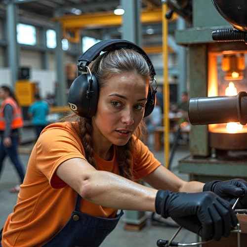 Professional Safety Ear Muffs by Decibel Defense - 37dB NRR - The HIGHEST Rated & MOST COMFORTABLE Ear Protection for Shooting & Industrial Use - THE BEST HEARING PROTECTION...GUARANTEED