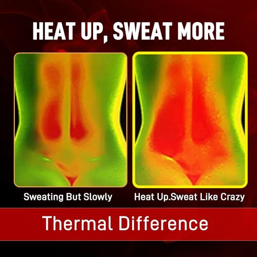 Sweat Waist Trainer for Women - Latex-Free Sauna Band, Medium Black