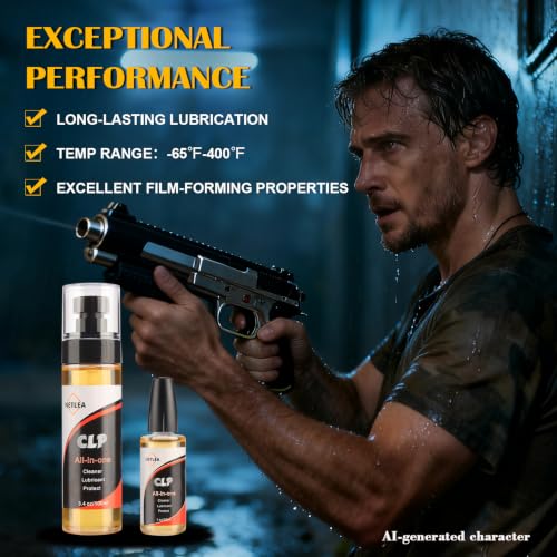 CLP Gun Oil 4.4oz – Cleaner, Lube & Rust Protectant Spray