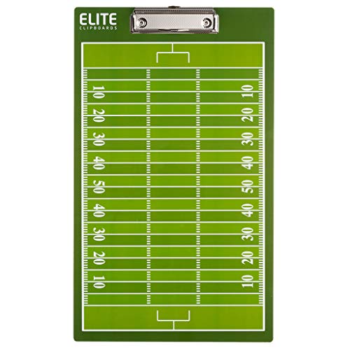 Football Dry Erase Coaches Clipboard - Full-Color Design