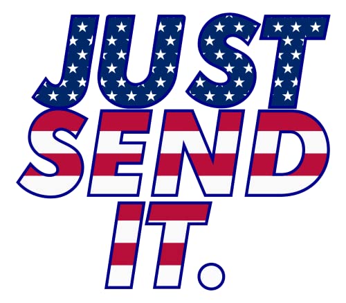 Funny Send It Sticker Decal Pack - Waterproof Bumper Stickers