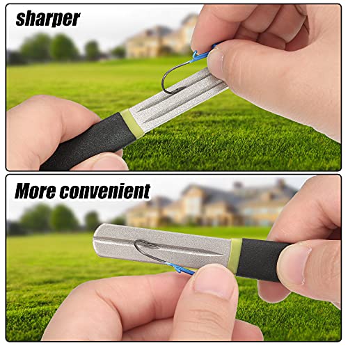 Fishing Hook Sharpener File - Double Sided, Multi Color