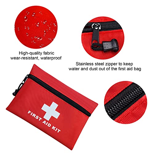 12pcs Empty First Aid Kit Bags - Waterproof & Compact
