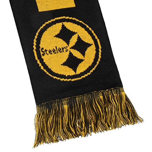 Pittsburgh Steelers Big Logo Scarf - One Size - Gold