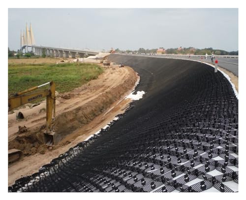 Heavy Duty HDPE Ground Grid for Driveway & Erosion Control - 4m x 9m