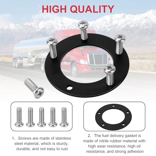 Fuel Sending Unit Gasket Kit - 2 Sets for Boats & Trucks