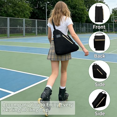 Large Capacity Roller Skate Bag with Adjustable Strap