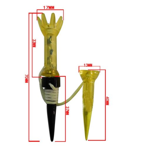 EliteShine 4-piece Pack 80mm Magic Magnet Golf Tee
