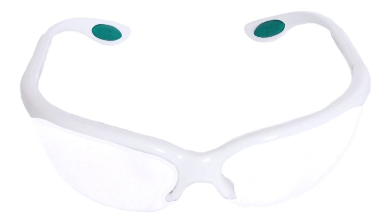 Python RG Multi Lense Racquetball (Squash) Eye Protection w/free case (Eyewear, Goggle, Eyeguard) - WHITE