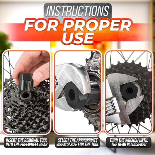Universal Bike Freewheel Removal Tool - 12-Spline Design