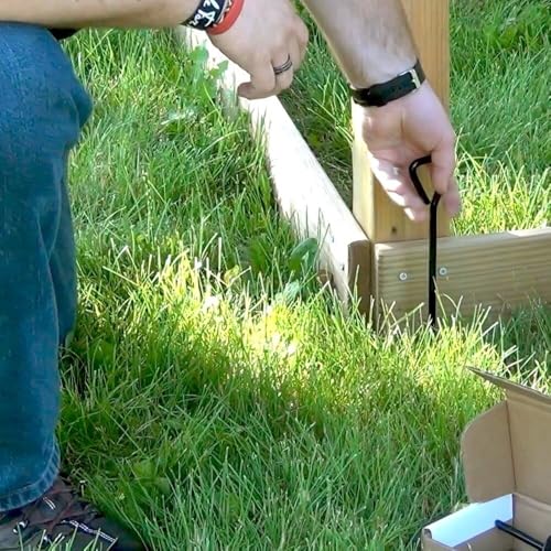 Swing-N-Slide Ground Anchors for Swing Sets - Set of 4, Rust-Resistant Steel