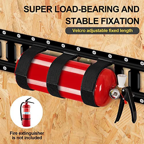 E-Track Fire Extinguisher Mount Holder for Cargo Trailer and Truck| Fire Extinguisher Mounts& Brackets up to 15 lbs|e Track Tool for Safety(Pack of 2