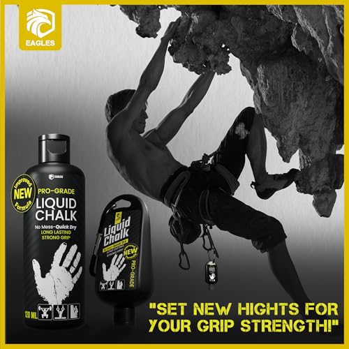 Liquid Chalk for Weightlifting, Gymnastics & Climbing - 60ml, 120ml, 280ml