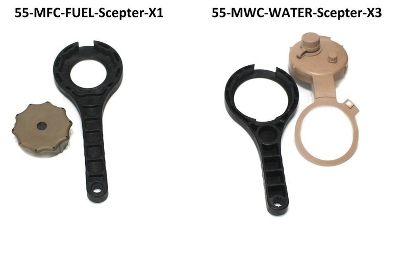 JSP Manufacturing Miltary Water Cap Wrench for your Scepter LCI & Skilcraft Military Water Cans MWC Made in America (CAP NOT INCLUDED)
