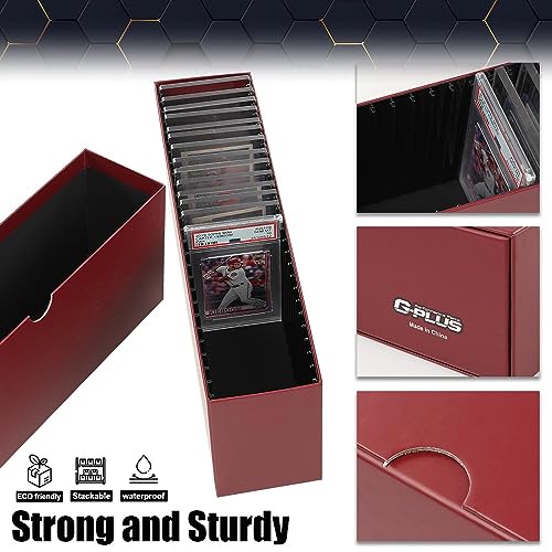 PIT66 Slotted Graded Card Storage Box, 26-Slab Capacity