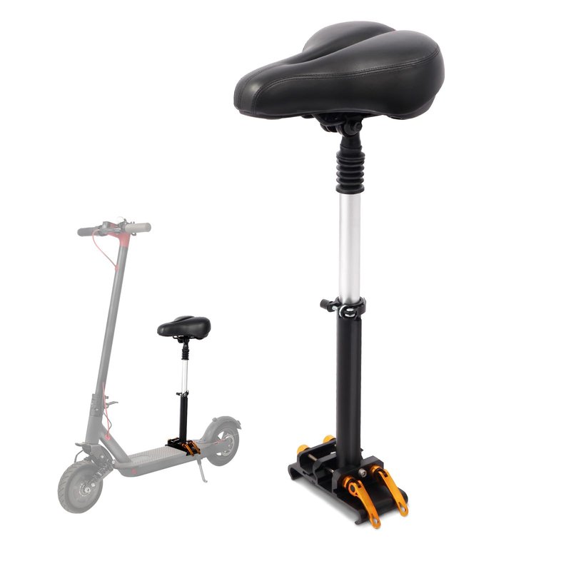 Yungeln New Upgrade Electric Scooter Seat,Adjustable Shock Absorption Seat Compatible with Xiaomi M365 M365 Pro Electric Scooter Fits 5.5"-6.2"