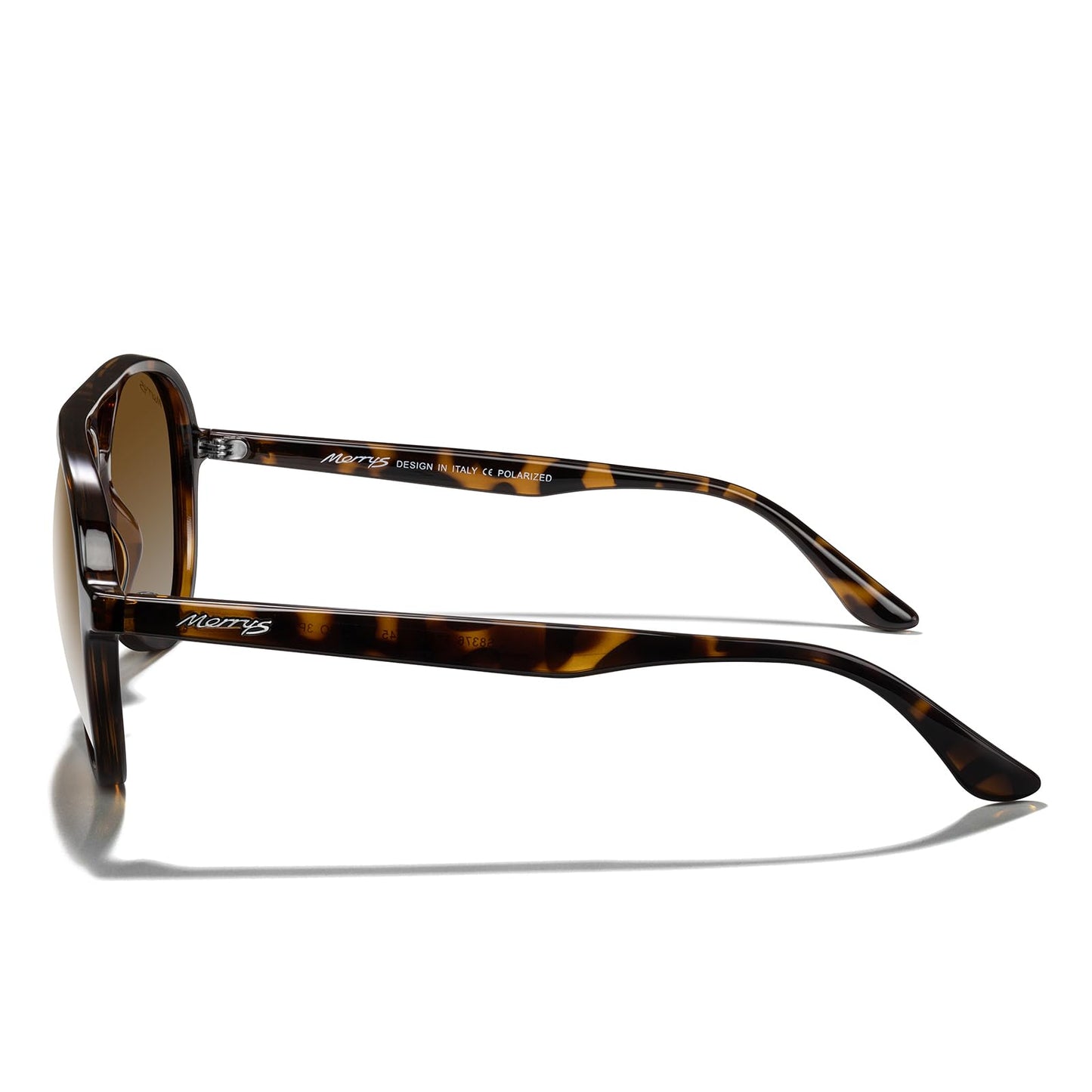 MERRY'S Classic Polarized Aviator Sunglasses For Womens Mens Retro Double Bridge Aviators S8376
