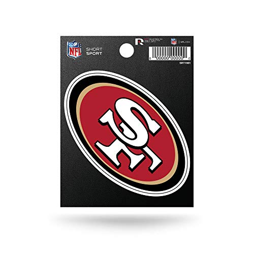San Francisco 49ers Short Sport Logo Decal - Durable Sticker