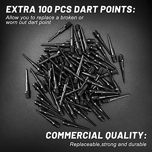 12 Pack Soft Tip Darts Set for Electronic & Plastic Dartboards - Bar & Game Room