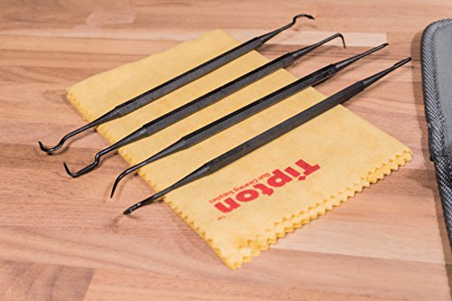 Gun Cleaning Picks Set - 4 Pack Polymer with Shaped Ends