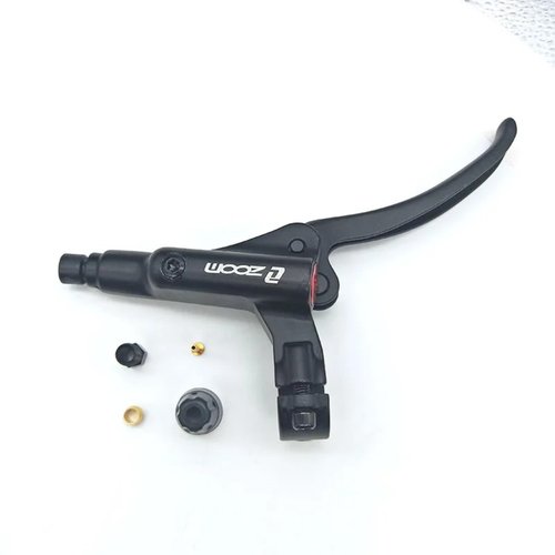 Akantor Zoom HB875 HB876 HB876E Replacement Hydraulic Brake Lever Without Caliper Bike Brake Repair Parts - Hydraulic Disc Brake Lever Rebuild Kit (Right Handle, Black)