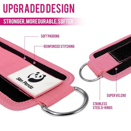 Adjustable Ankle Straps for Cable Machines - Premium Comfort & Durability