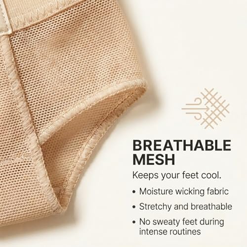 Zenmarkt X-Small Ballet & Dance Half Soles Foot Undies for Flexibility
