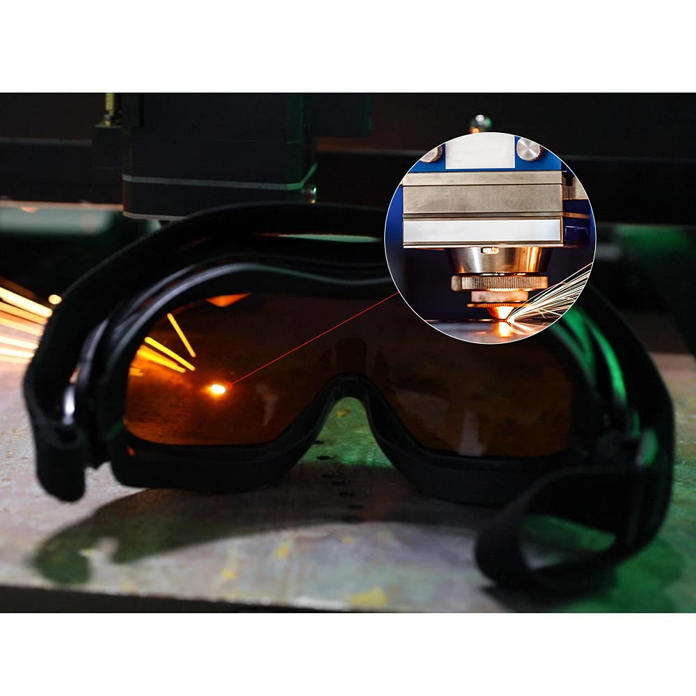 Cloudray Laser Safety Glasses 1064nm 532nm 355nm OD7+ CE Protective Goggles Anti Laser Protection Snow Goggles For Fiber Hand-Held Welding
