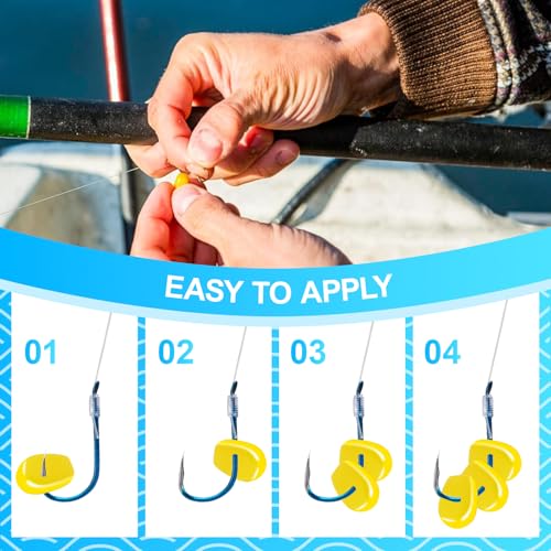 100PCS Fake Corn Soft Fishing Baits - Scented Floating Lures for Carp